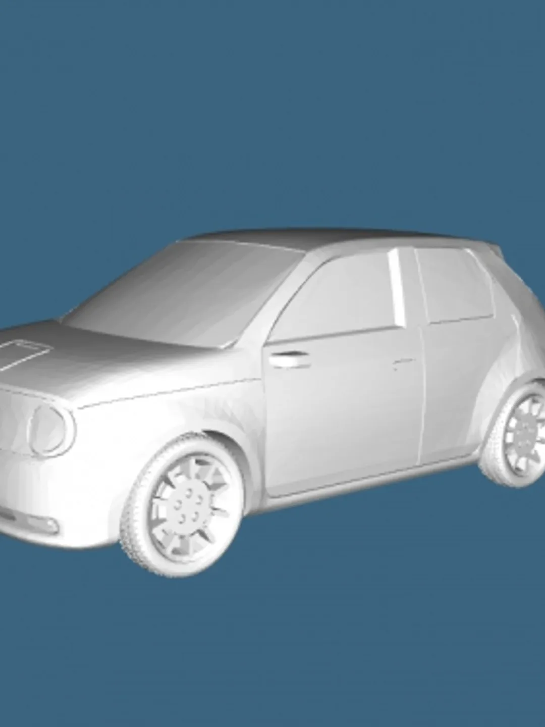 Beauty 1 3d Model Car STL 3D Printing Honda E