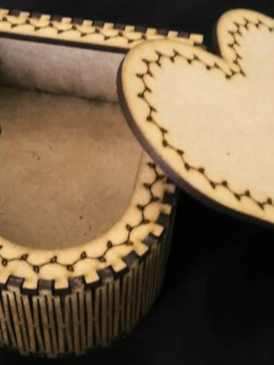 Digital Template Cnc Router Files Cnc Gift Box Files for Wood Laser Cut Pattern