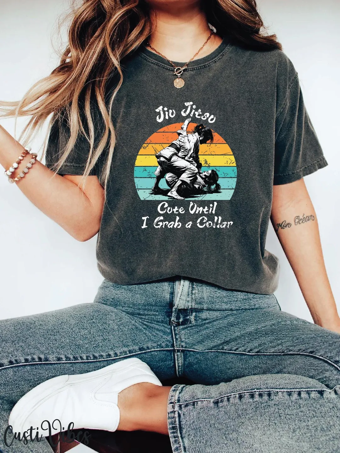 Funny Jiu Jitsu Shirt, Brazilian BJJ Martial Arts Unisex Tee