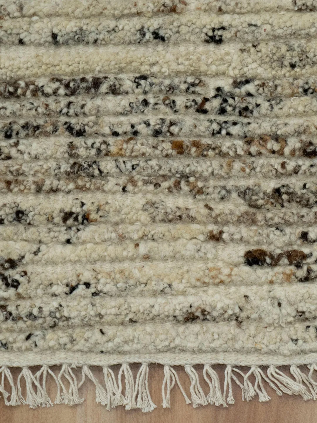 Textured Rugs 9x12 Large Area Rugs 9x12 Natural Wool Ivory Gray, Modern Moroccan Brown ...