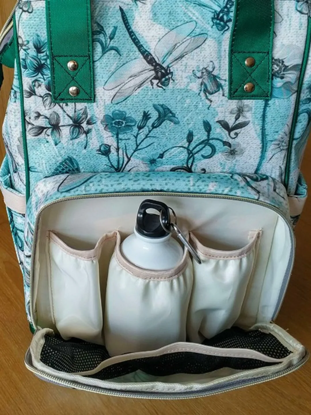 Custom NAME Cookie Monster Diaper Bag Backpack
