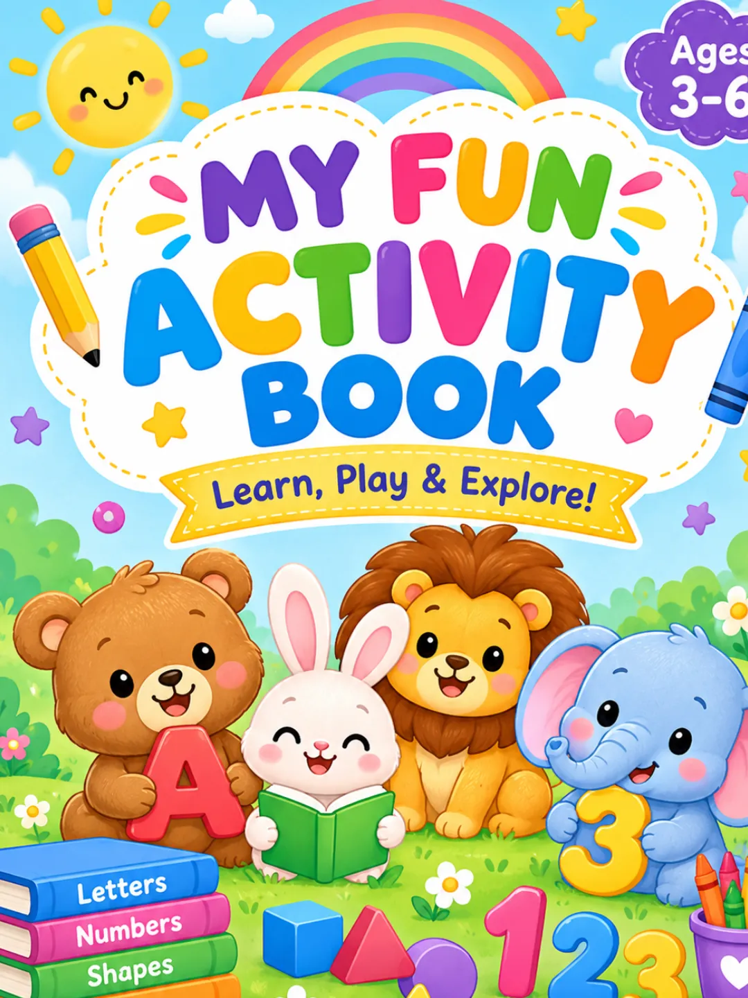 Little Activity Little Learners Activity Book: Play, Learn & Grow!