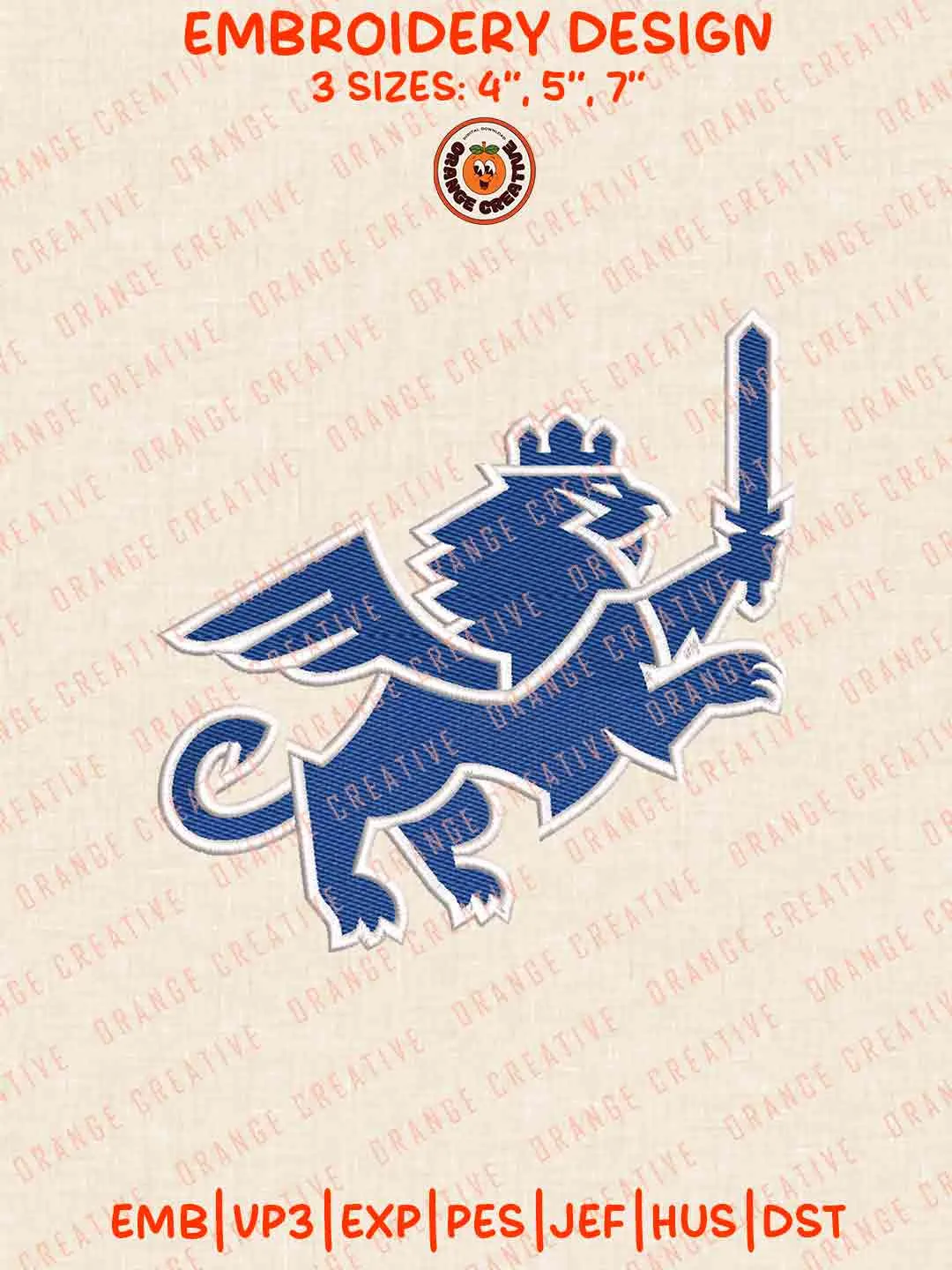 MLS FC Cincinnati Logo Embroidery Files, FC Cincinnati Embroidery Designs, League Soccer Machine Embroidery Files, MLS Cincinnati Logo Machine Embroidery, 3 sizes, Digital Download