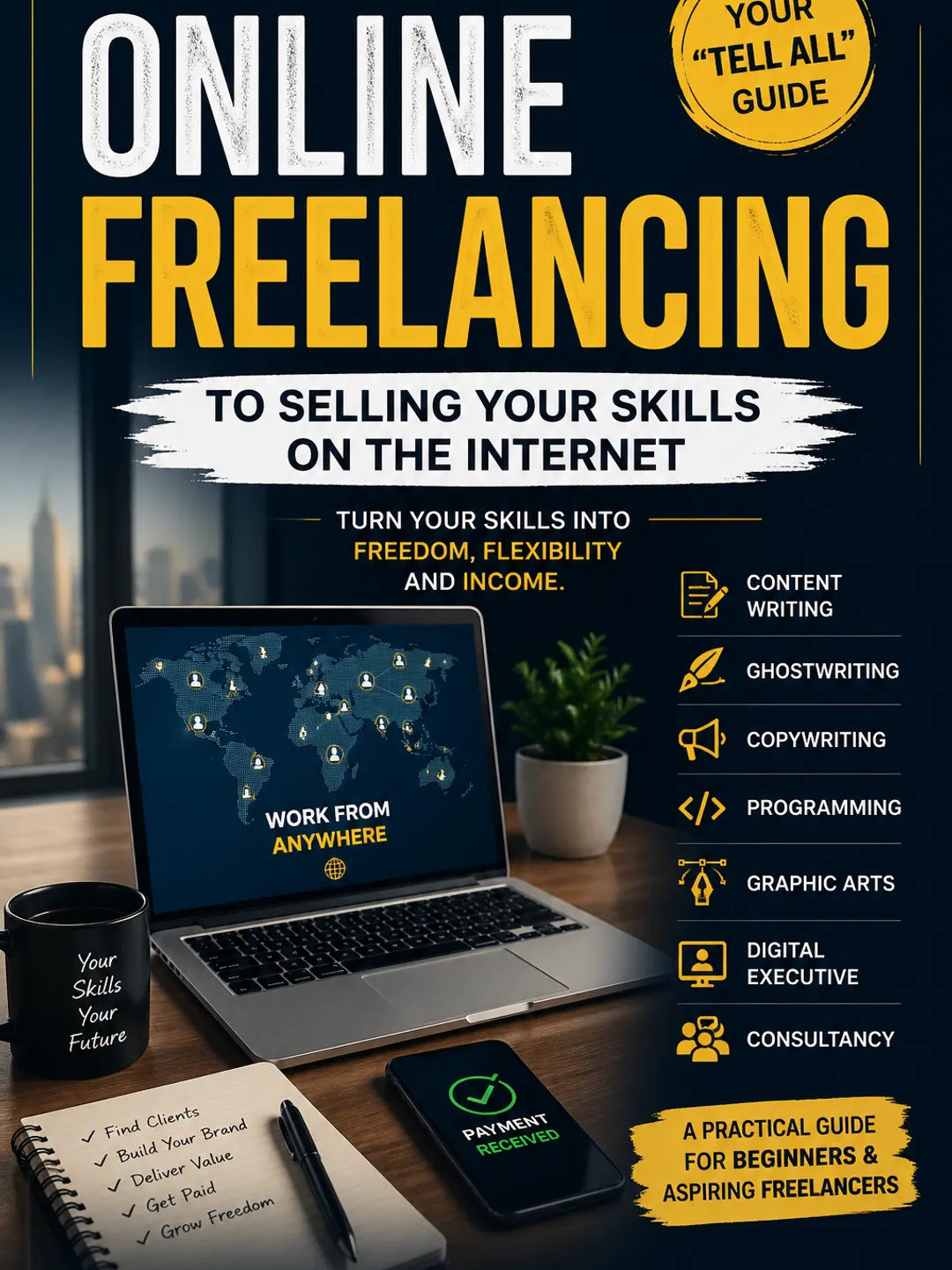 “How to Start Freelancing From Scratch and Get Your First Client Fast”