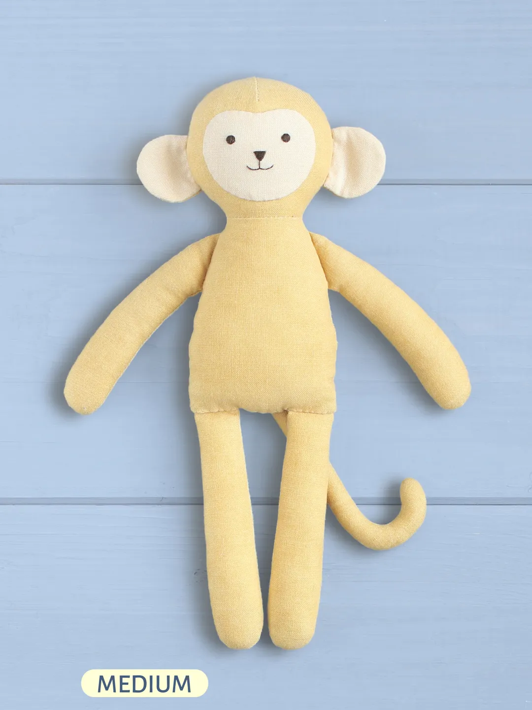 PDF Monkey Stuffed Animal Sewing Pattern