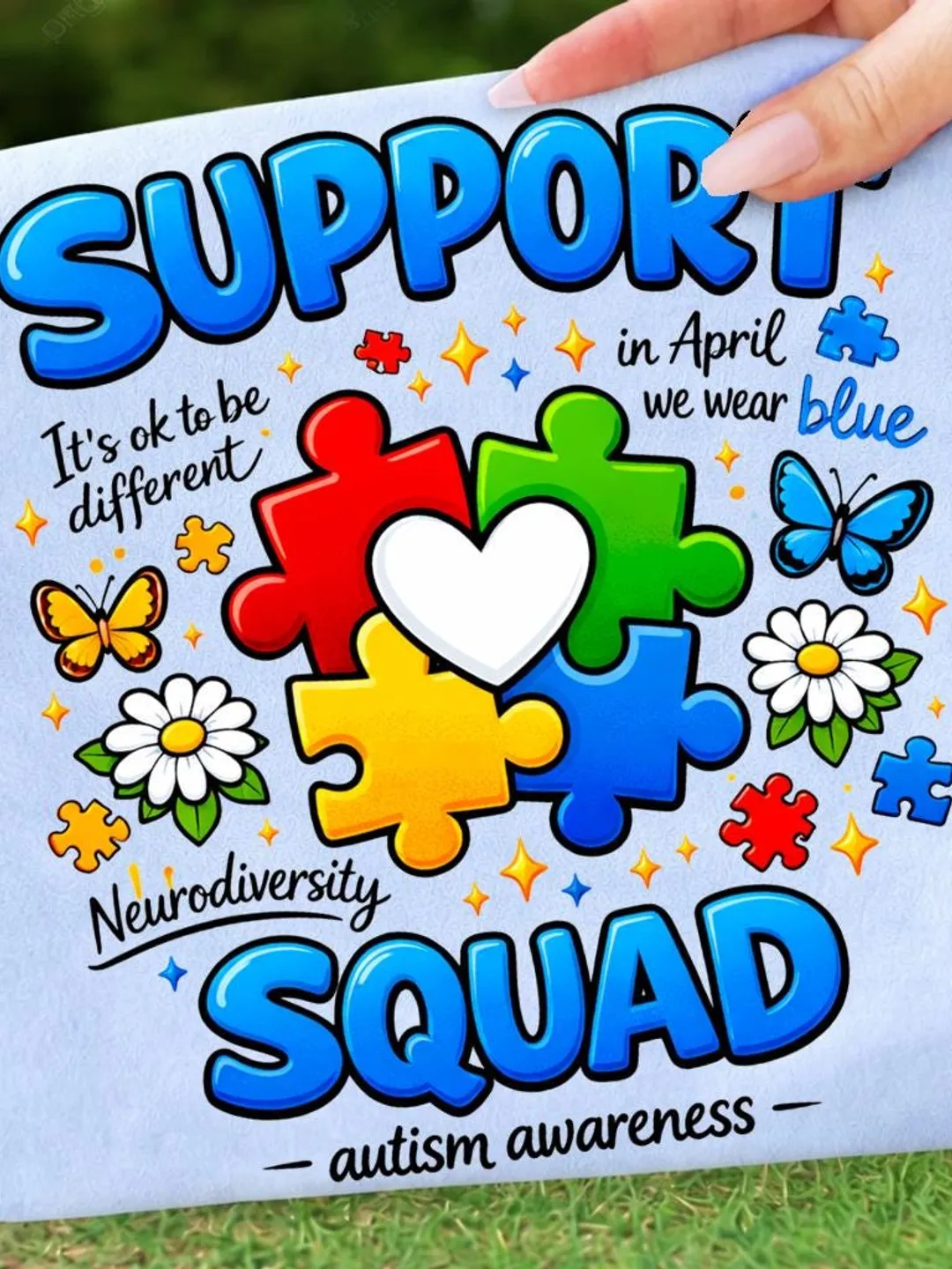 Be Kind Autism Awareness PNG Digital Download, Neurodiversity T-Shirt ...