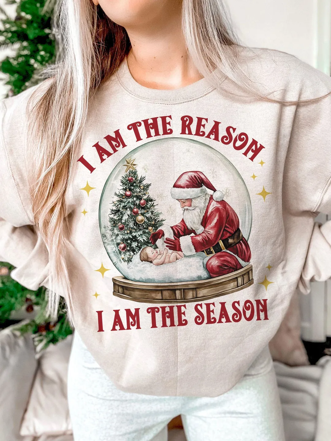 Jesus is the reason For the Season PNG, Christmas Season Png, Christmas PNG, Christmas Jesus png, Santa and Jesus Christmas Png, Jesus Xmas