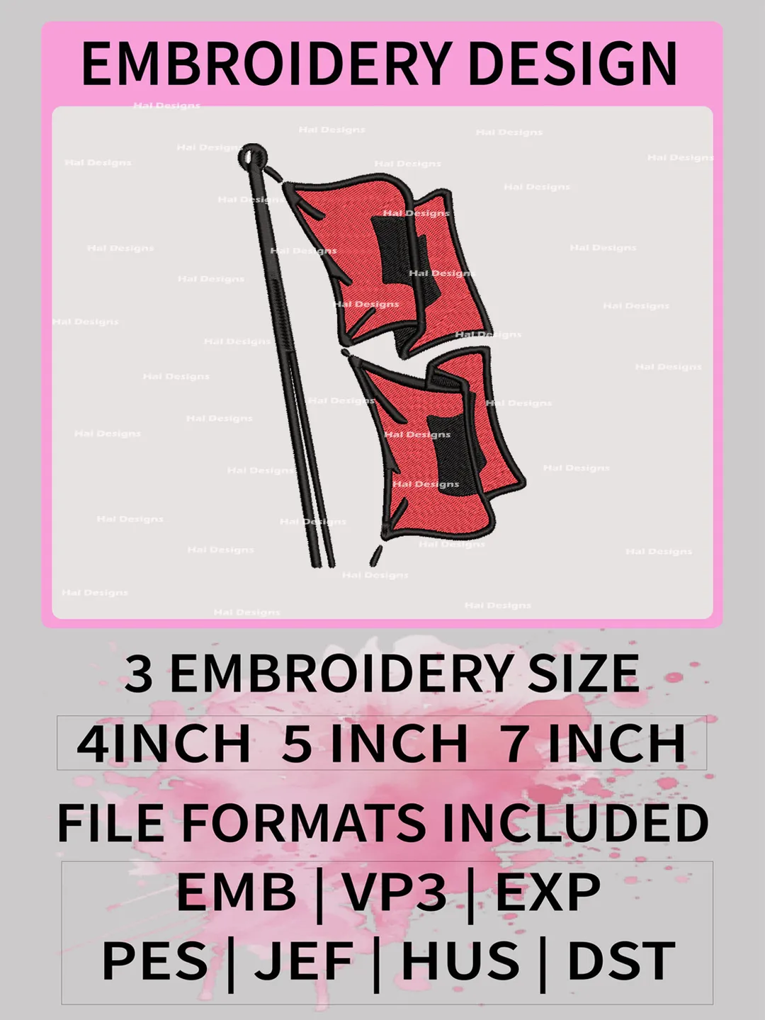 Tulsa Golden Hurricane Embroidery Designs, NCAA Logo Machine Embroidery Files, College Team Embroidery Patterns