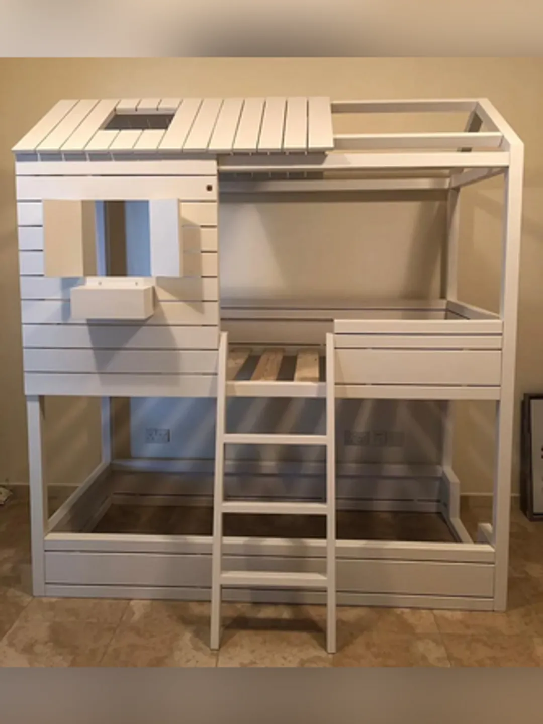 House Bunk Kid Bed Toddler Furniture & Children's modern Bed Playhouse