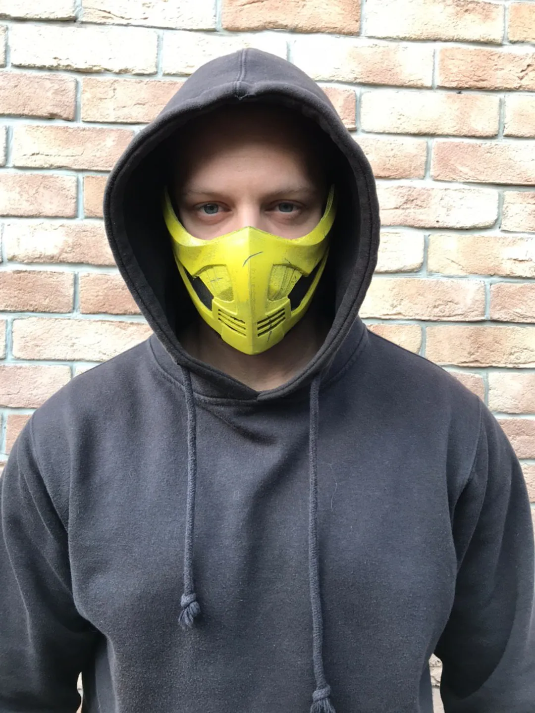 Scorpion mask from Mortal Kombat X