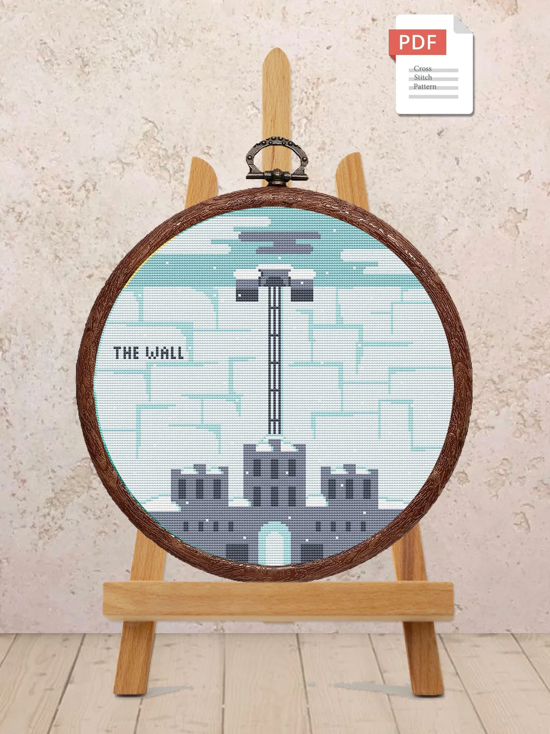 The Wall Cross Stitch Pattern, Movies Cross Stitch Pattern, Movie Pattern, GOT Cross Stitch Pattern, TV Cross Stitch Patterns #mv004