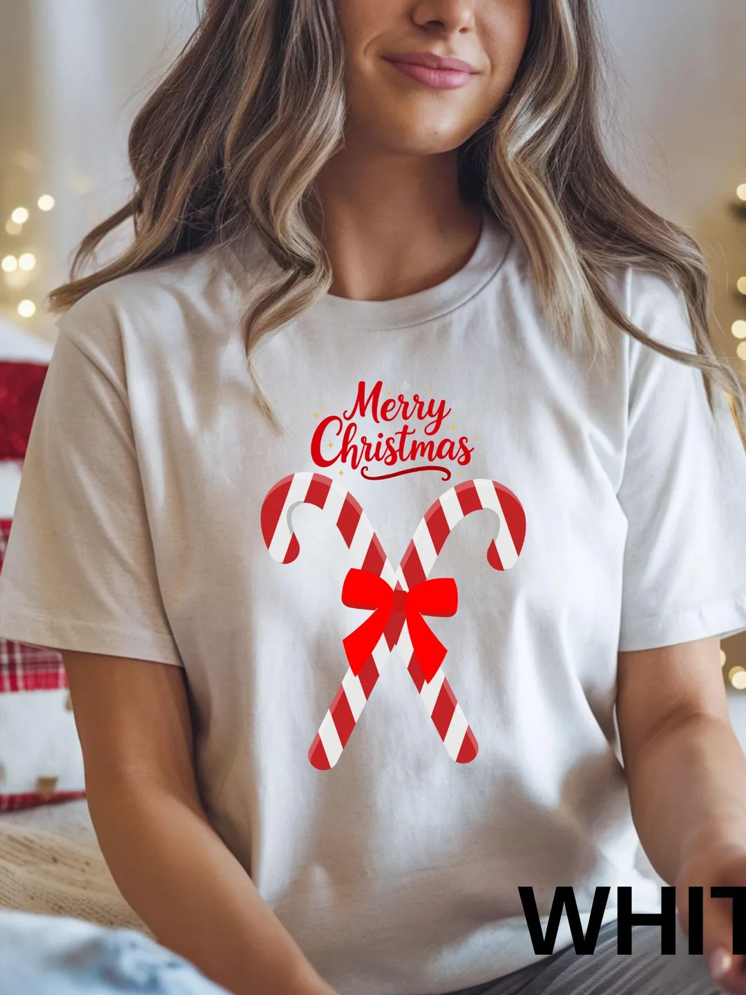 Merry Christmas Candy Cane T-Shirt