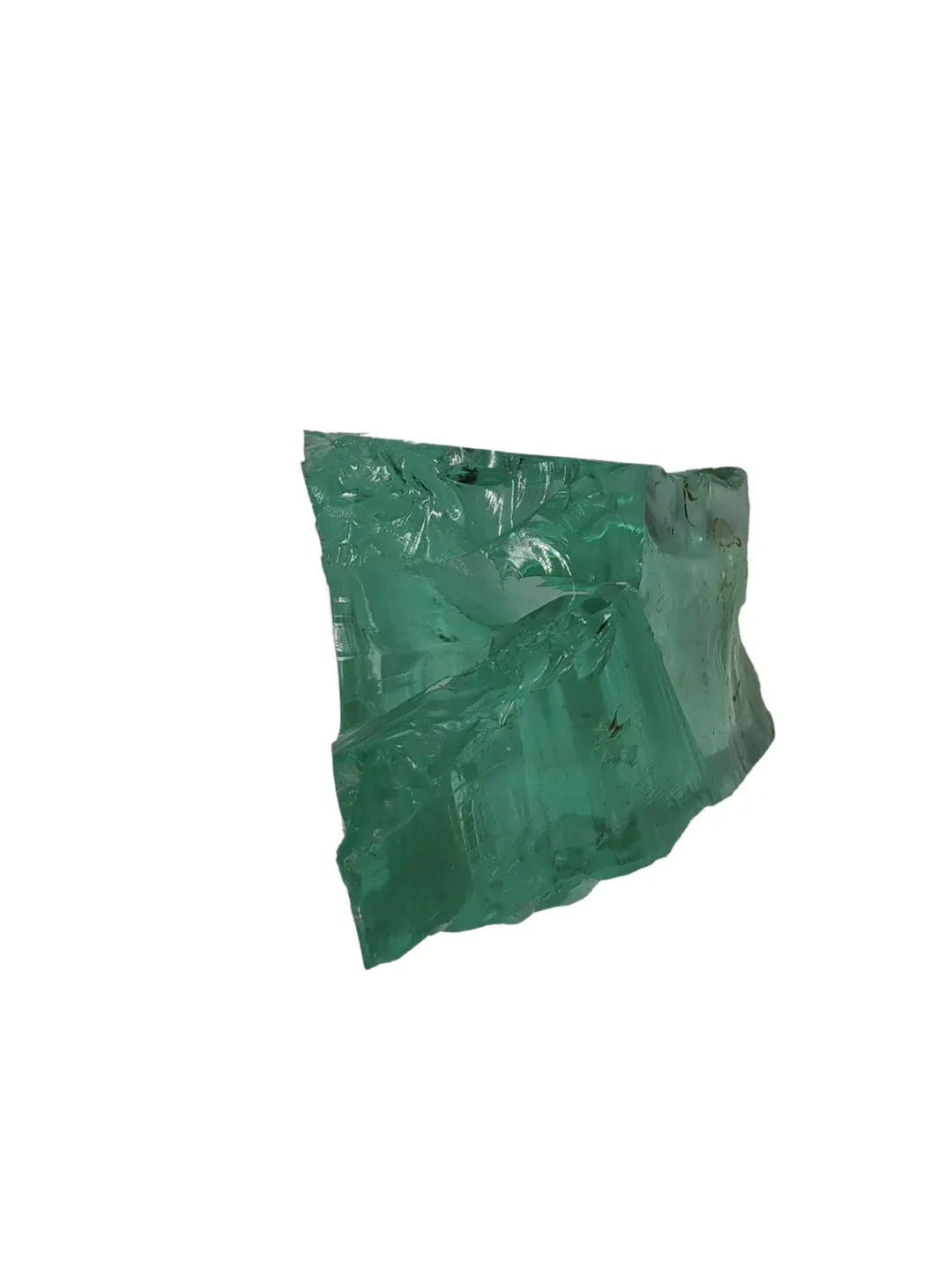 Natural Aqua Andara Obsidian, Raw Untreated Crystal, Chakra Stone