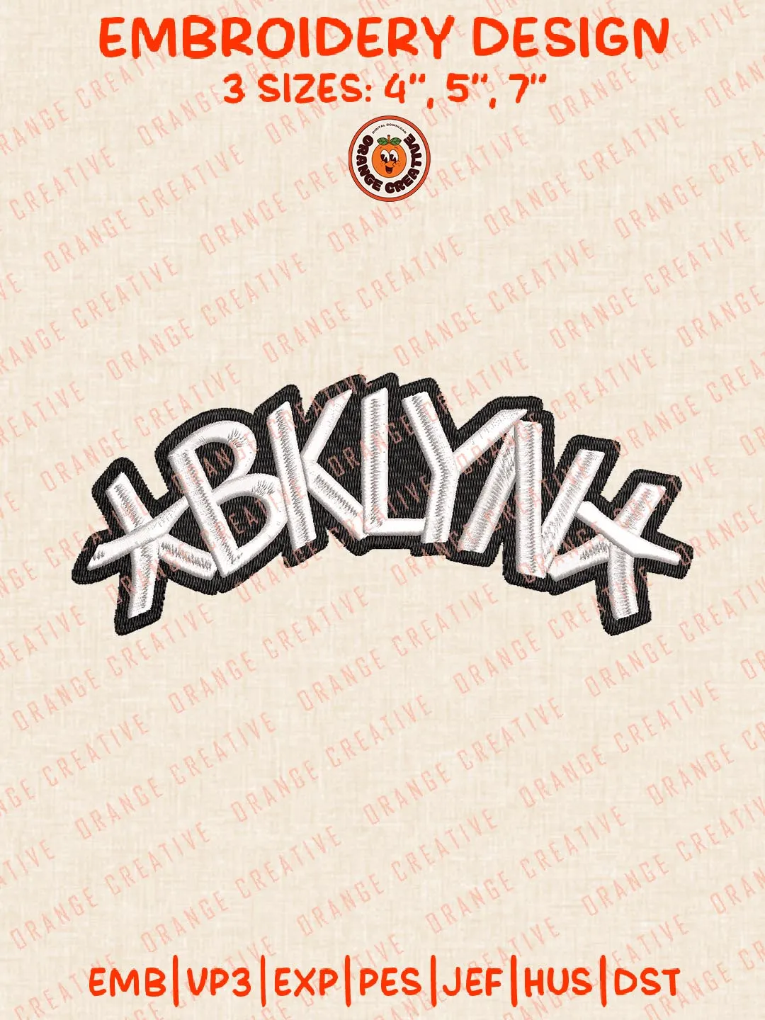Bklyn Basketball Logos Embroidery Designs, NBA Boston Celtics Team Logo Embroidery Files, Machine Embroidery Design File, 4 Sizes, Custom Size, Digital Download