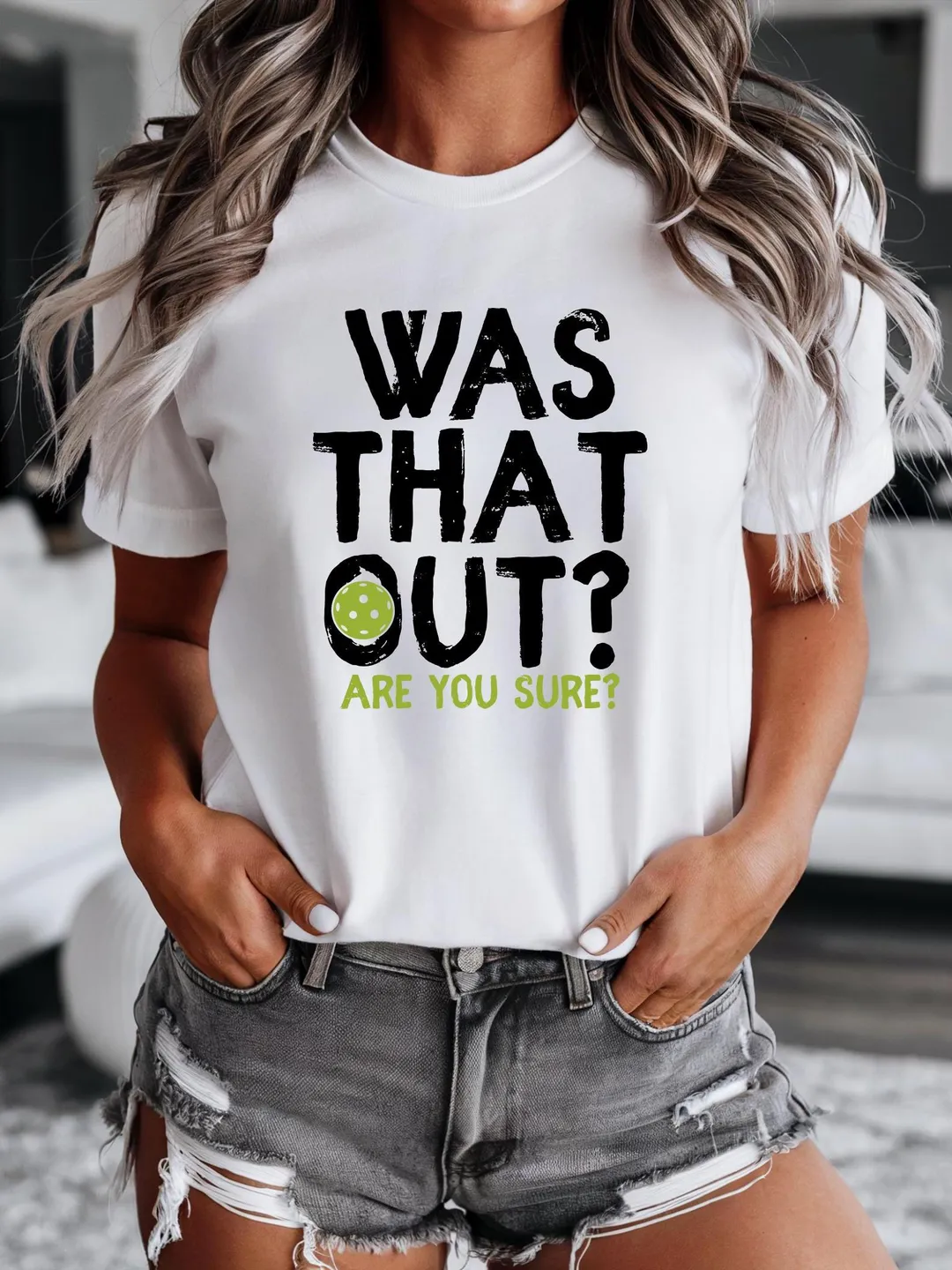 Pickleball Shirt: Funny Sarcastic Gift for Player, Coach, or Queen