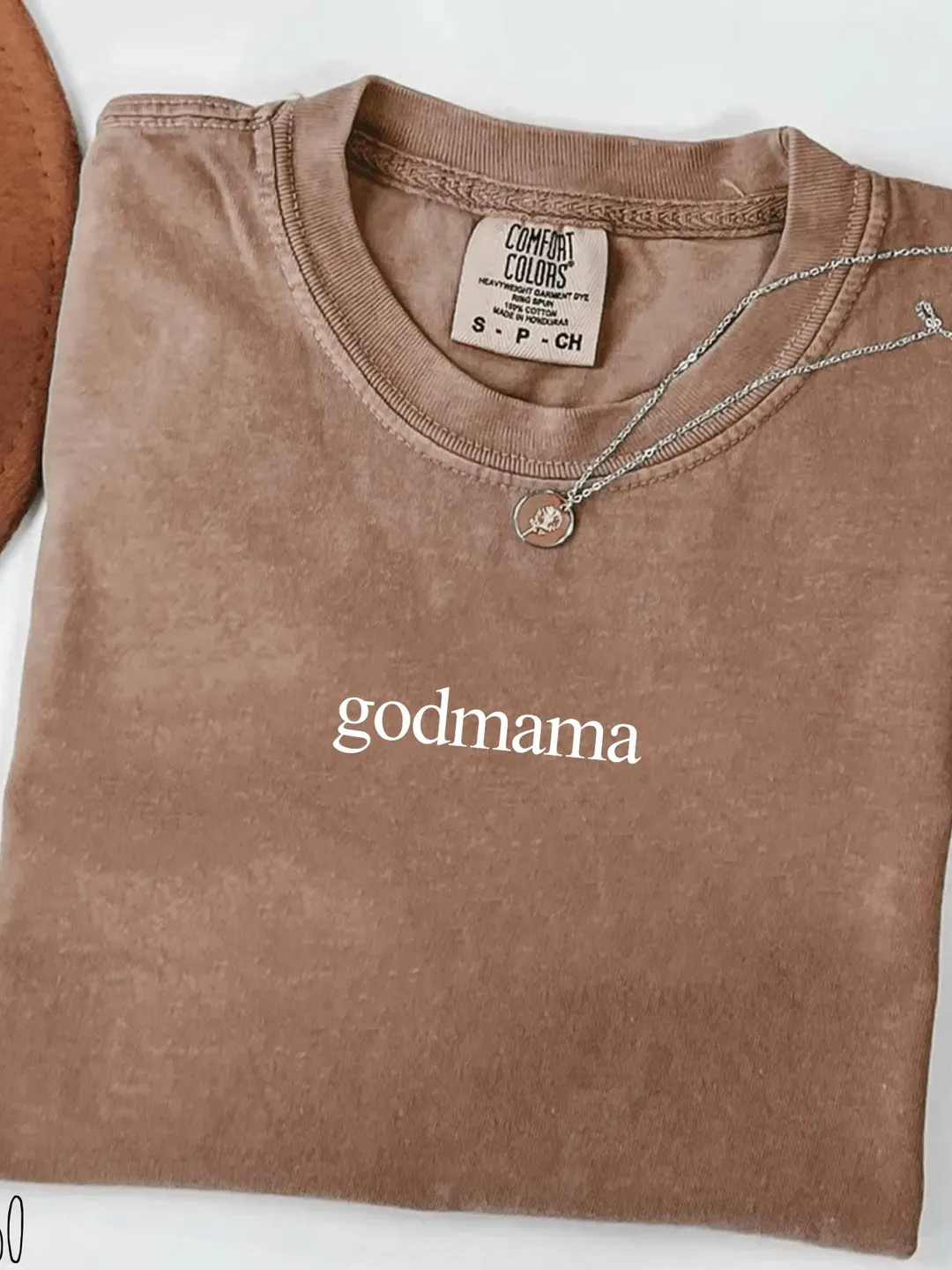 Comfort Colors® Godmama T-Shirt Minimalist Godmother Gift Family