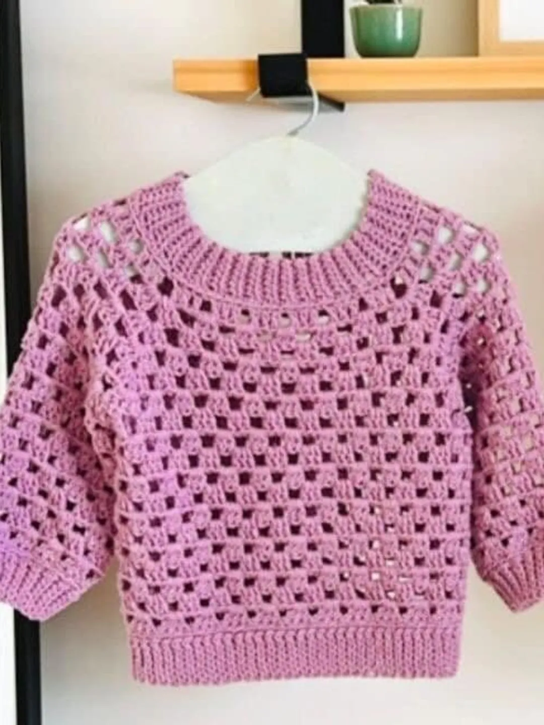 Baby crochet sweater Granny stitch, Go Round Sweater baby   -  baby sweater granny stitch , Digital PDF crochet pattern