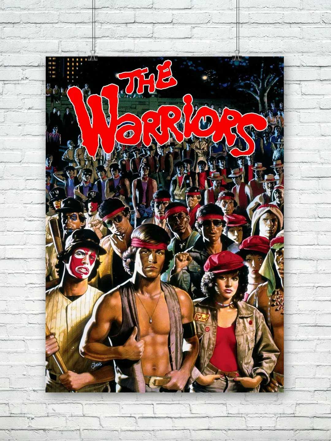 The Warriors movie poster.