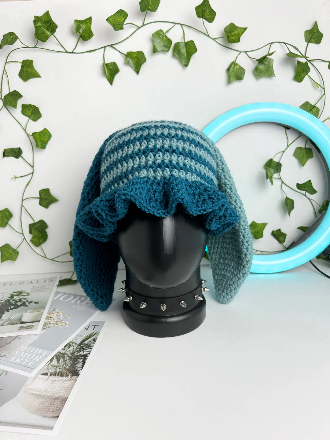 Crochet Cute Bunny Bucket Hat