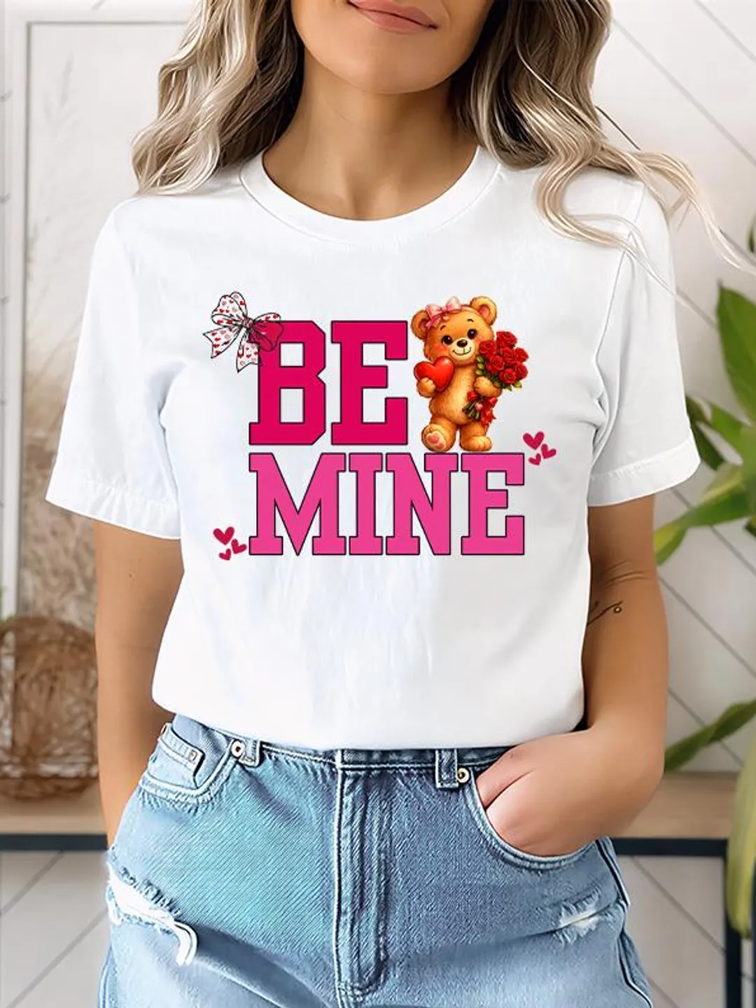 Valentine's Day Couple & Mug Design PNG