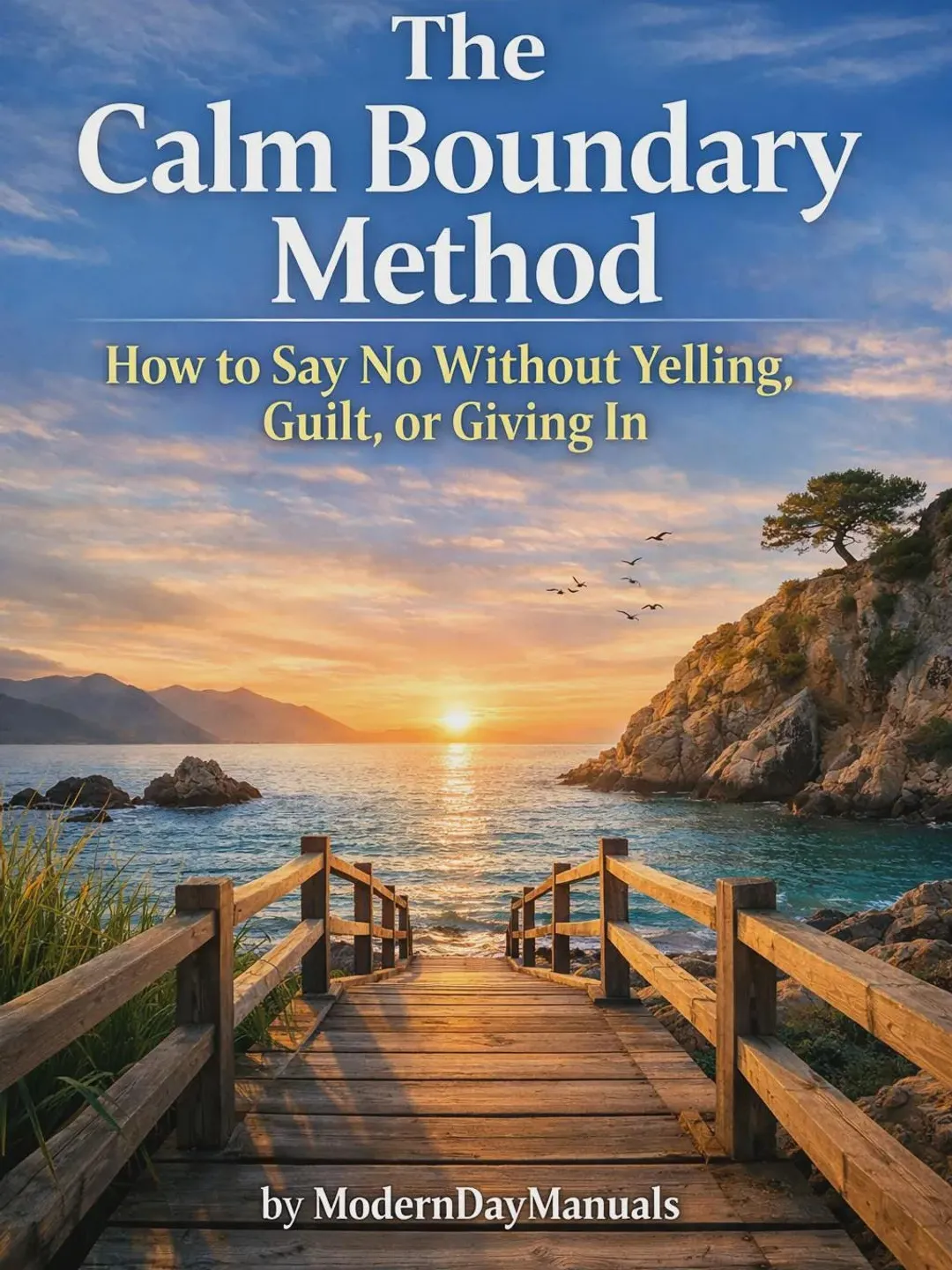 Calm Boundary Method Parenting Guide | Say No Without Yelling (Digital ...