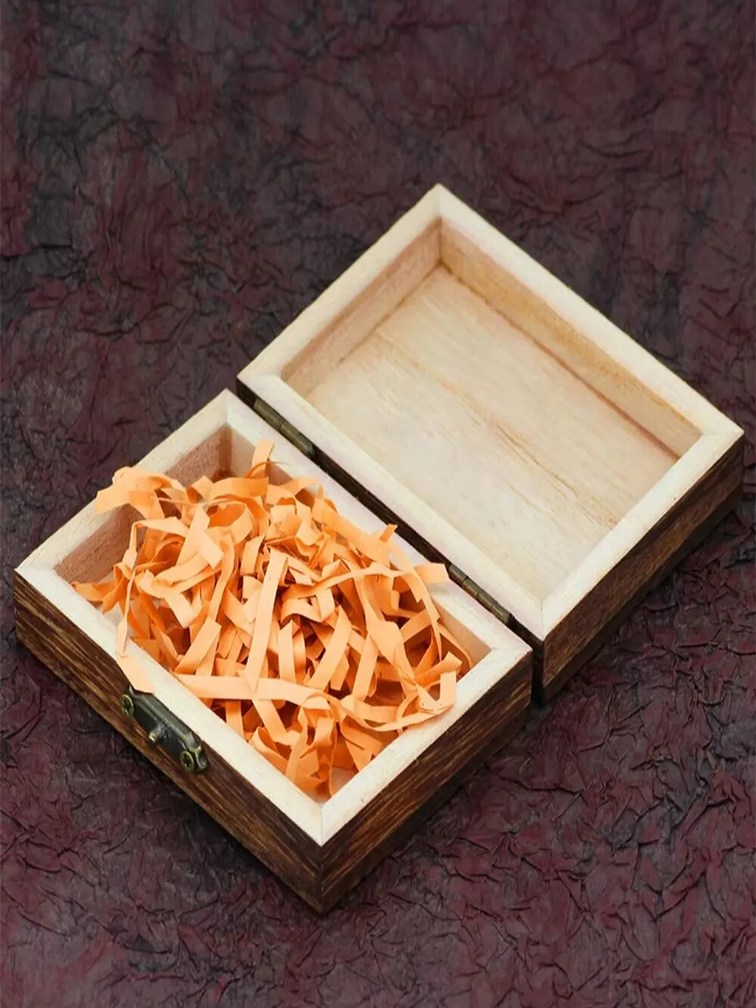 Handmade wooden gift box