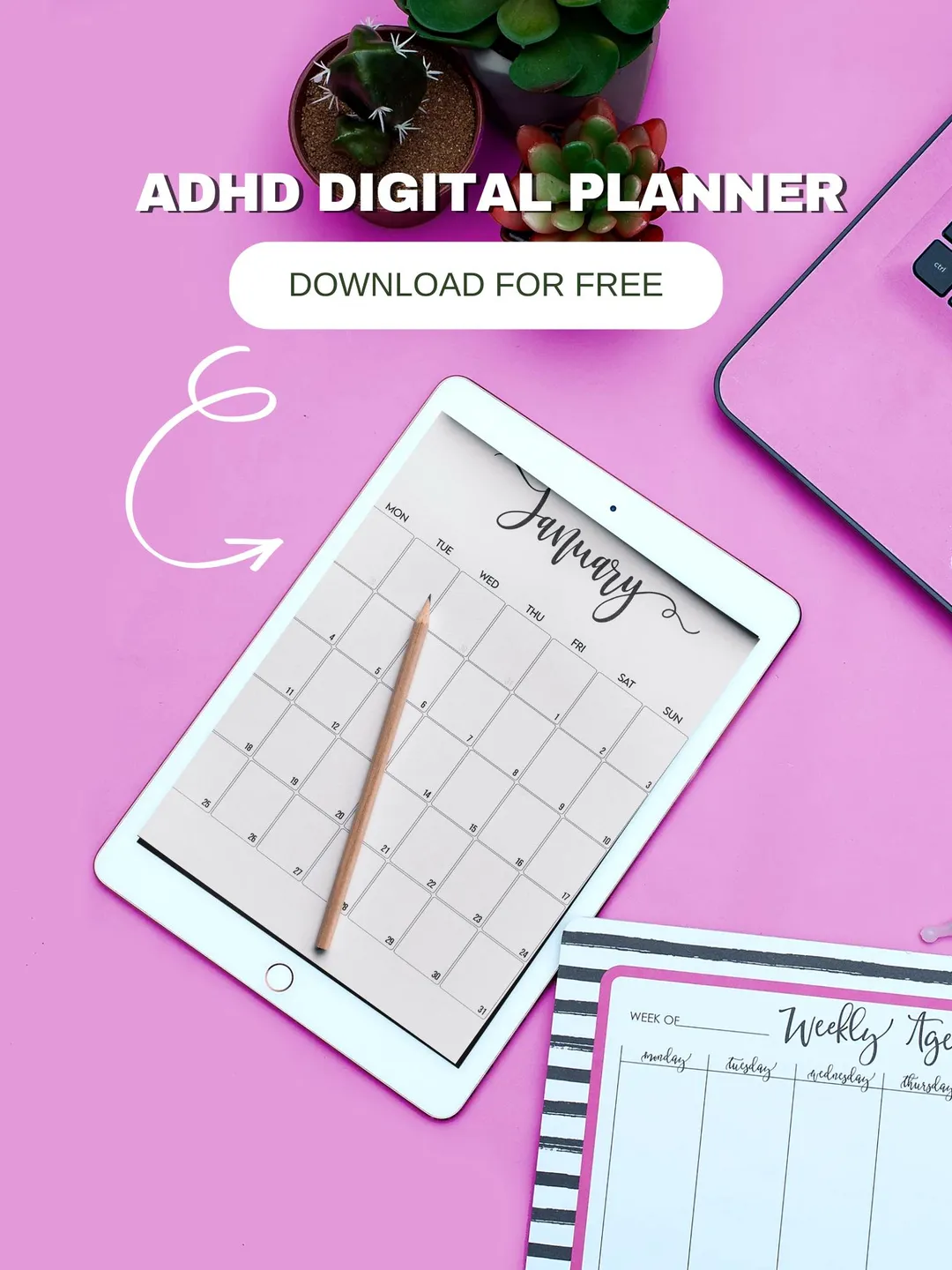 ADHD School Planner – Printable Student Organizer