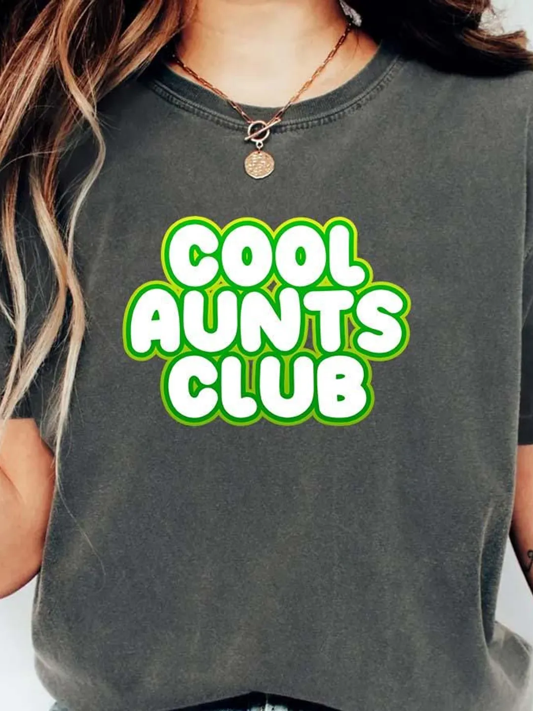 Aunts Club Shirt, Comfort Colors Auntie Tee