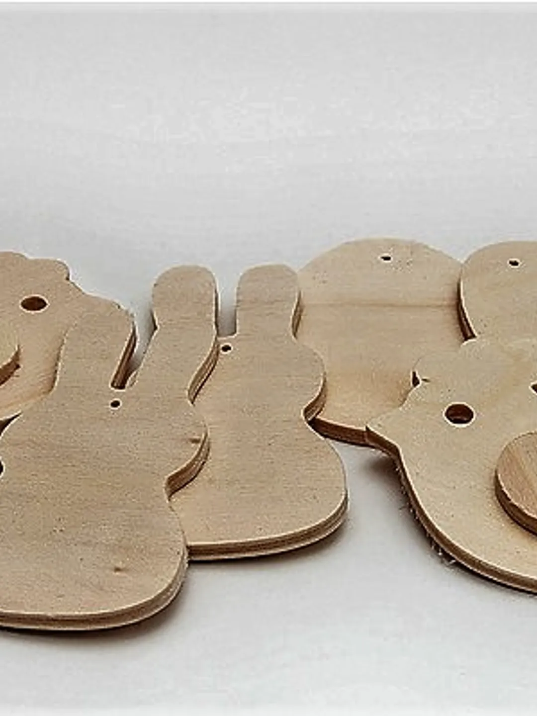 Digital Template Cnc Router Files Cnc Easter Figurines 4 mm Files for Wood Laser Cut Pattern