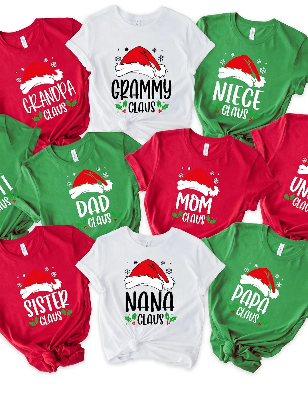 Christmas Family Matching Shirts Mama Claus Christmas Shirt Claus Shirt Christmas Shirt Family Matching Family Christmas Shirts Daddy Claus