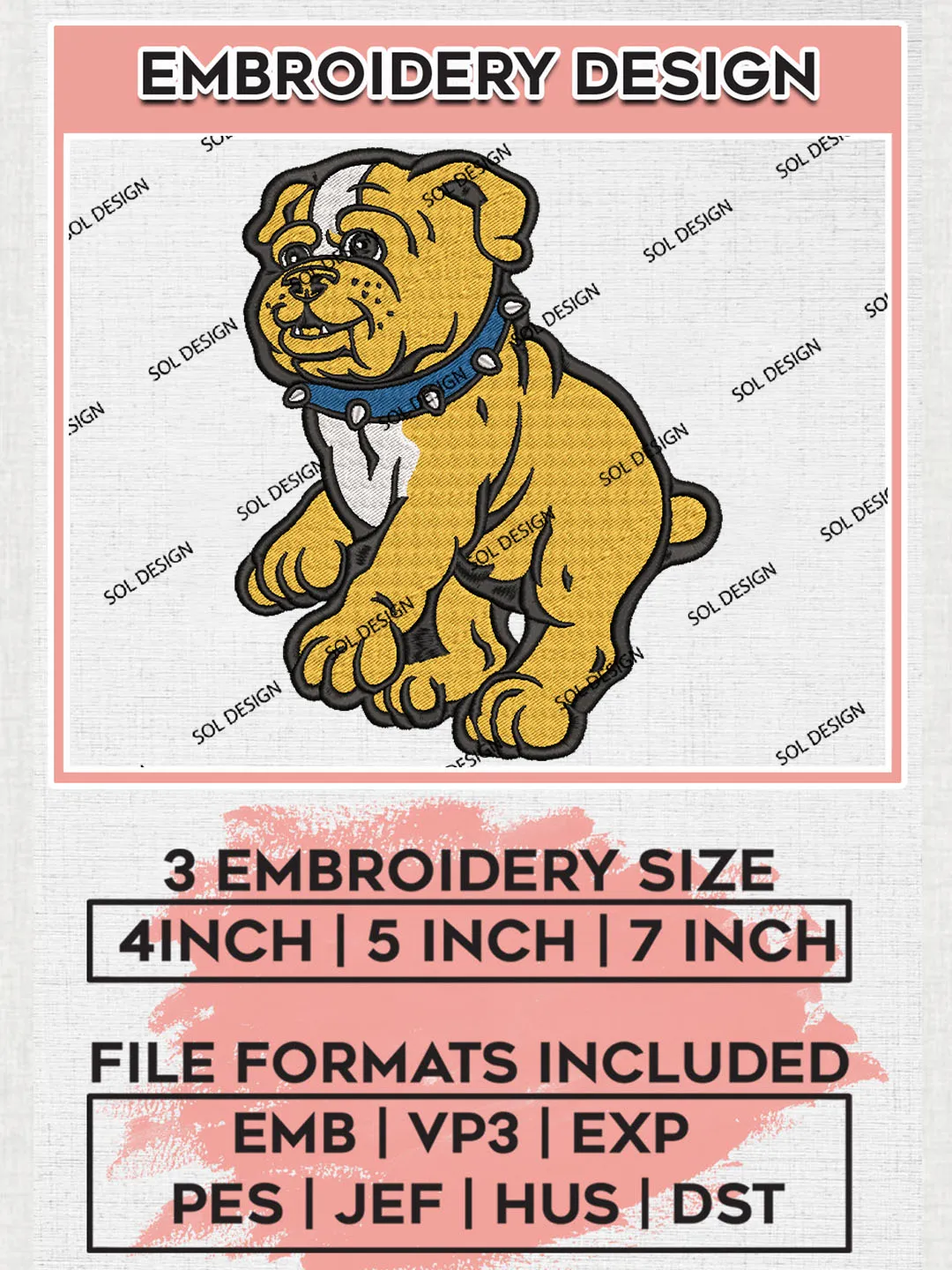 NCAA North Carolina A&T Aggies Football Team Mascot Logo Embroidery Design Files, NCAA North Carolina A&T Aggies Machine Embroidery, NCAA Teams, Game Day, 3 sizes, NCAA Machine embroidery designs, Digital Download