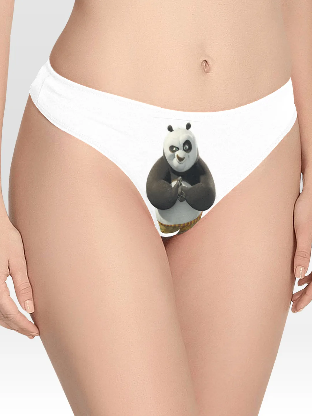 sexy panda lingerie Fuzzy Furry Panda Bear Lingerie Set Bra Panty Set Soft main image 1