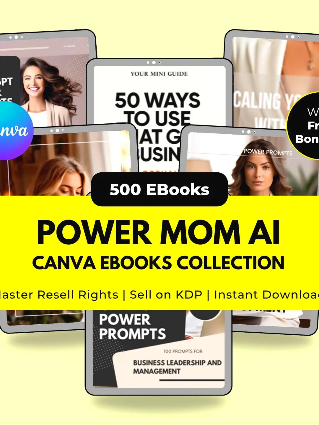 500 eBook Mega Bundle PLR & MRR Resell Rights Business, Marketing, Self ...