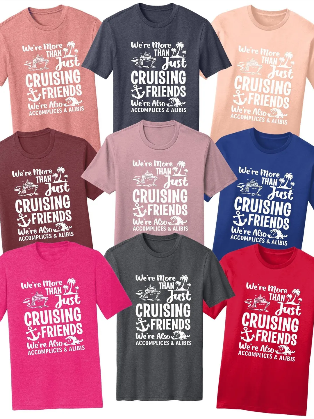 Cruise Shirts, Cruise Life Shirt, Cruise Vacation Shirt, Cruise Squad Shirt, Summer Friends Shirt, Girls Trip, Friends Vacation Tee