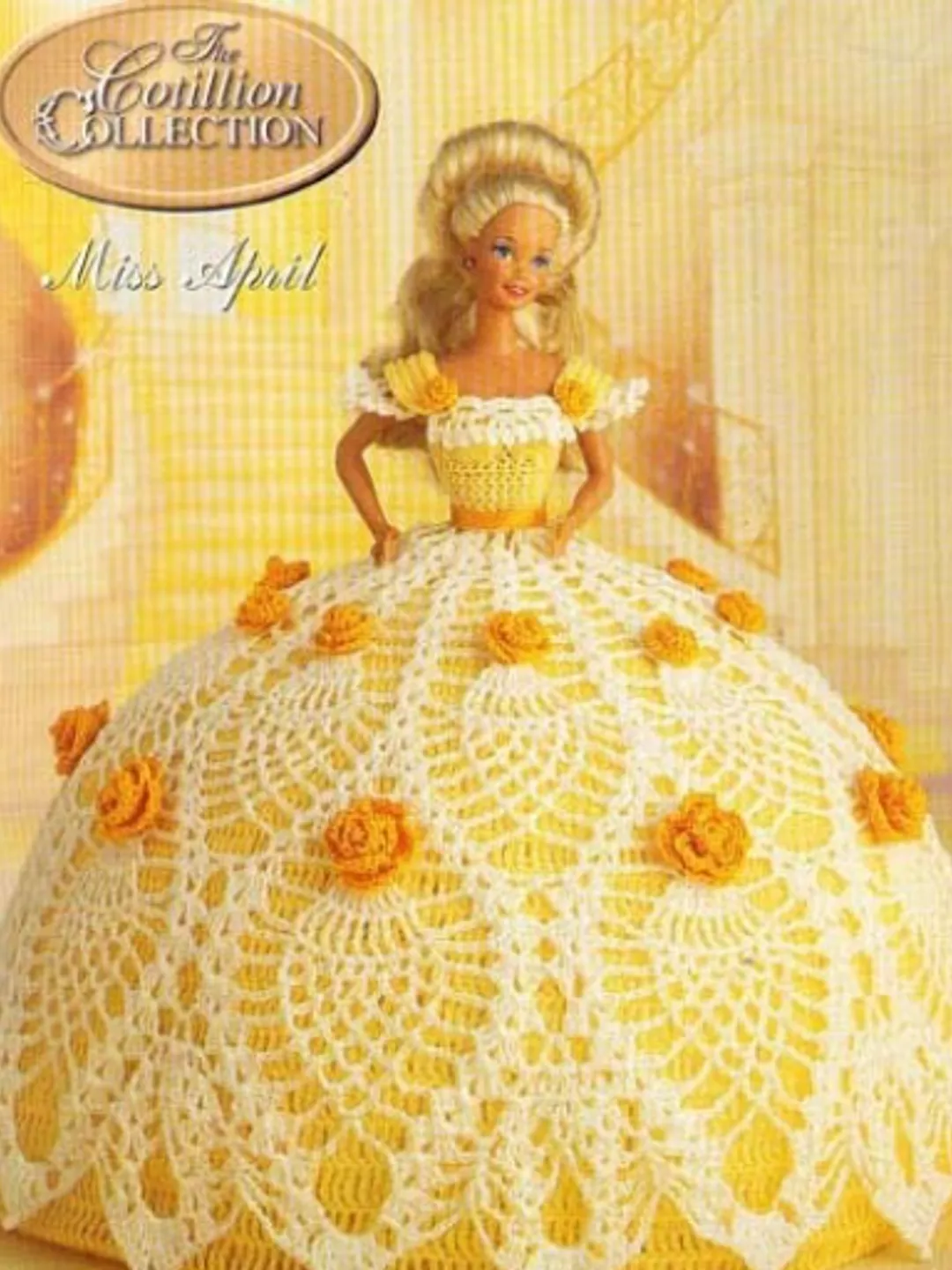 Vintage Barbie Dress Crochet Pattern for Dolls 11-1/2" Digital Download PDF