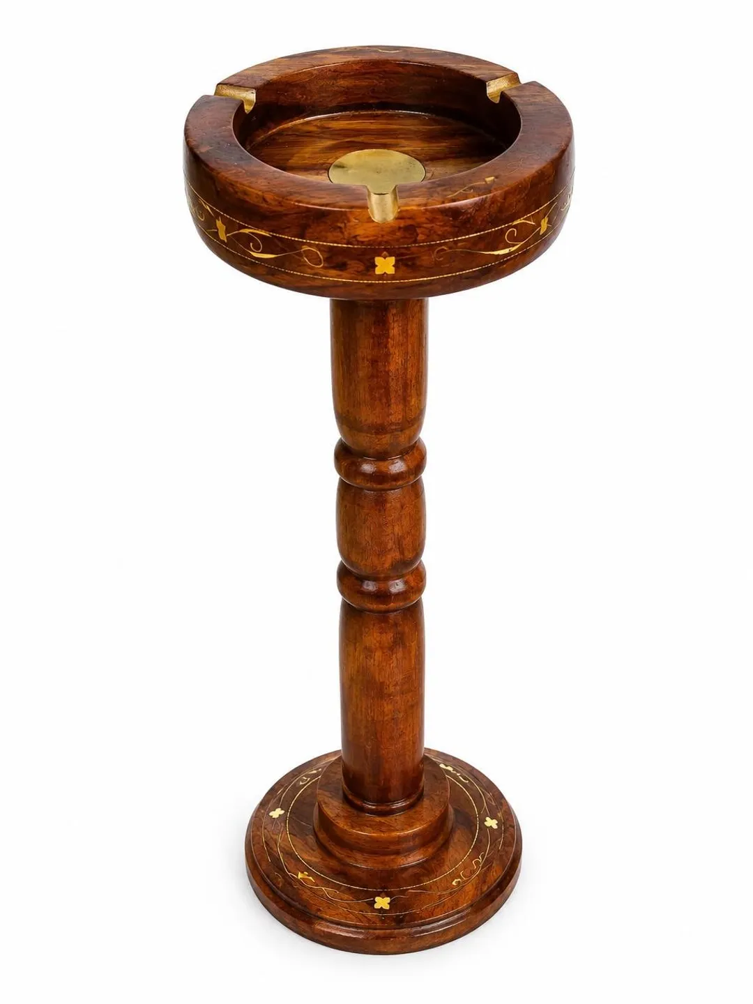 vintage tobacco stand Walnut Smoking Dark Wood One Drawer Ashtray Holder Cabinet Table With Drawer Tobacciana Man Cave Ashtray Stand, Rustic