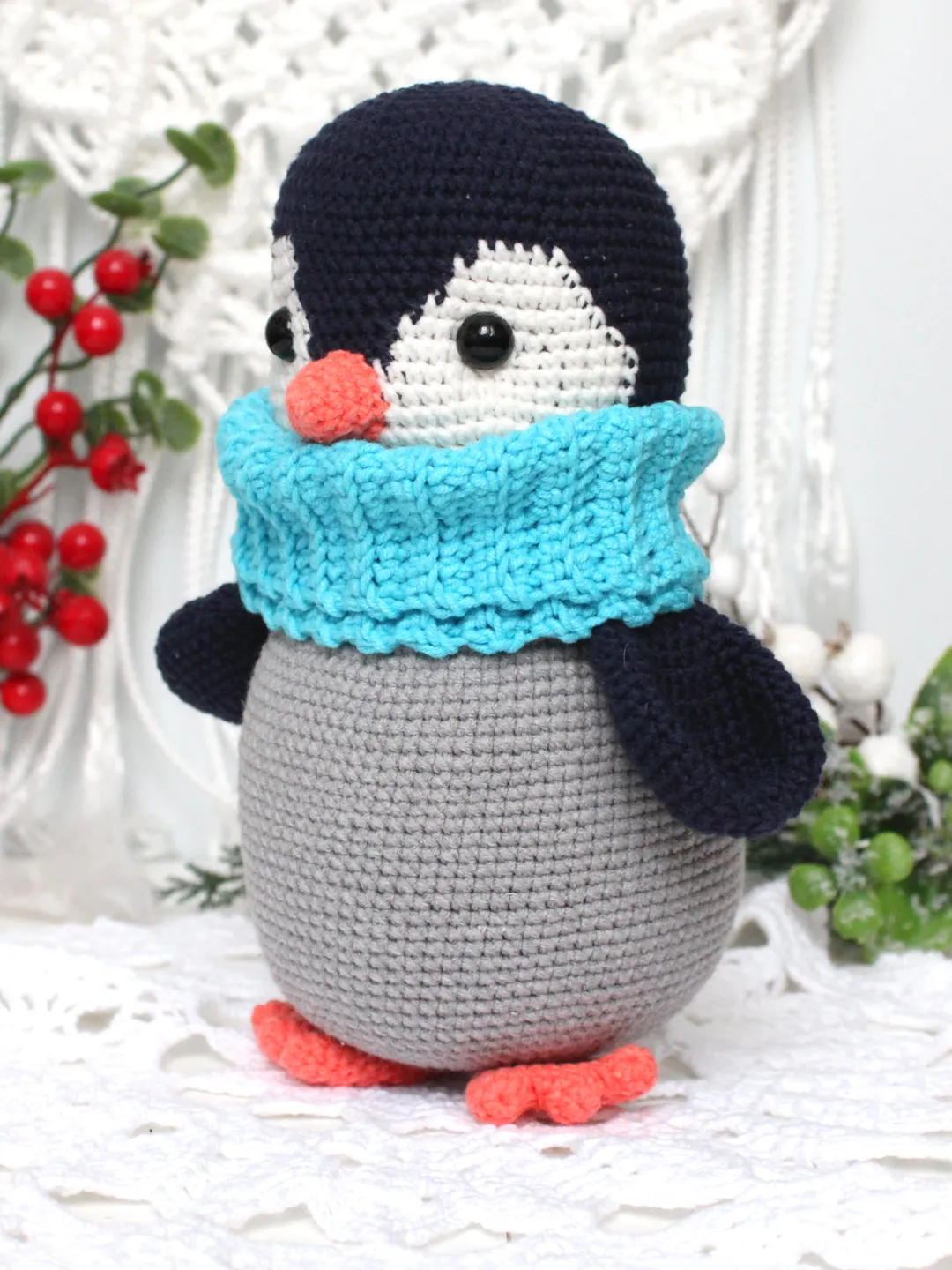 Crochet Penguin pattern PDF Little penguin amigurumi