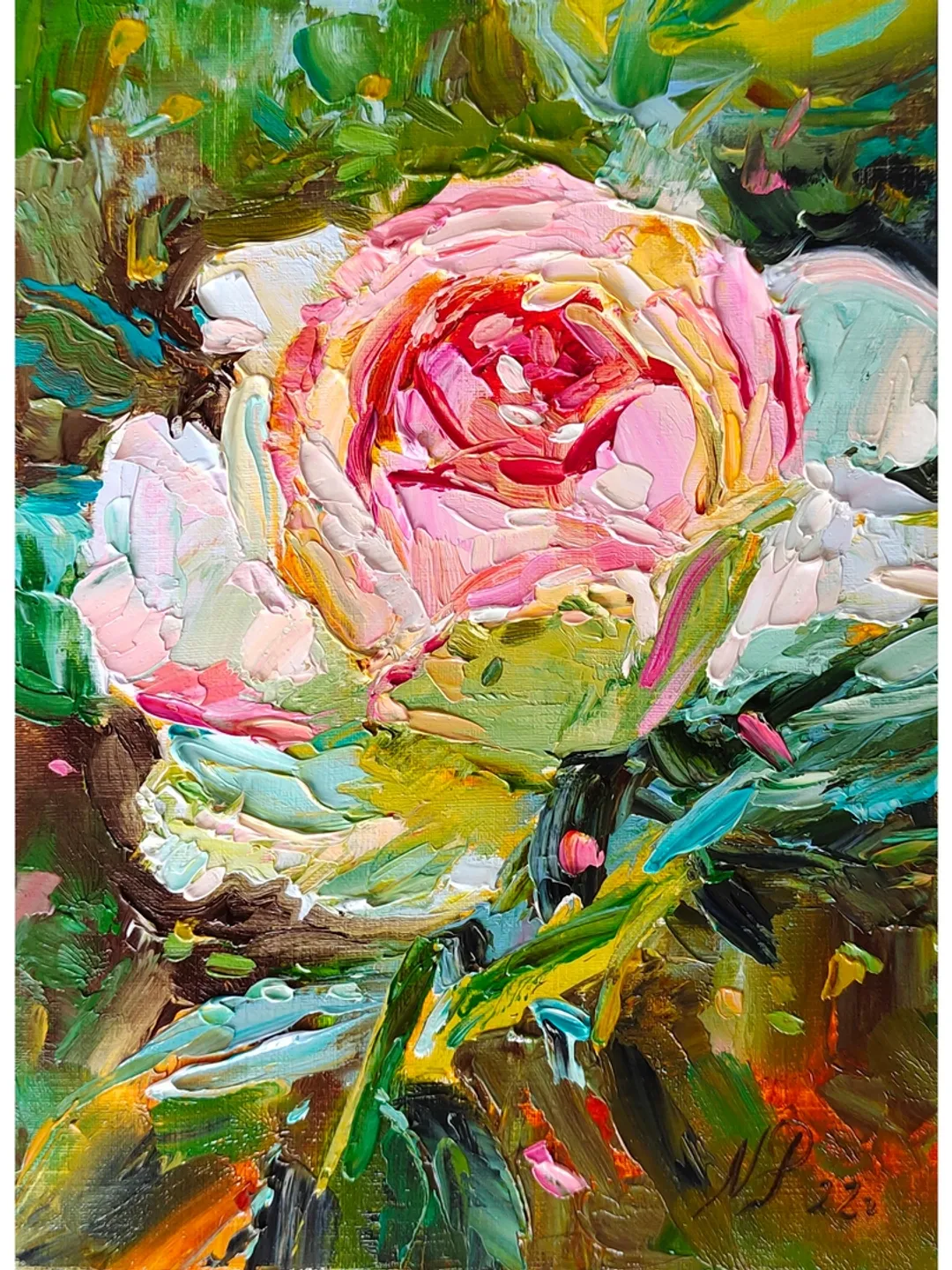 ROSÉ 絵画原画 アクリル画テクスチャーアート 3枚セット ROSÉ 絵画原画 アクリル画テクスチャーアート 3枚セット ROSÉ 絵画原画