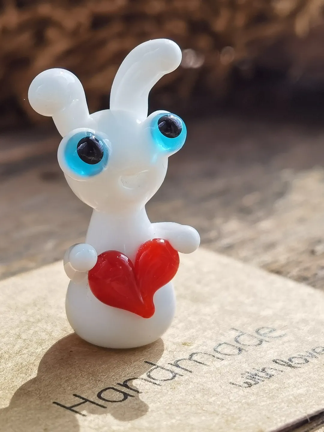 WHITE RABBIT FIGURINE Easter figurines Bunny ornament Easter Bunny decor Rabbit lover gift Rabbit statue Miniature dollhouse easter gifts