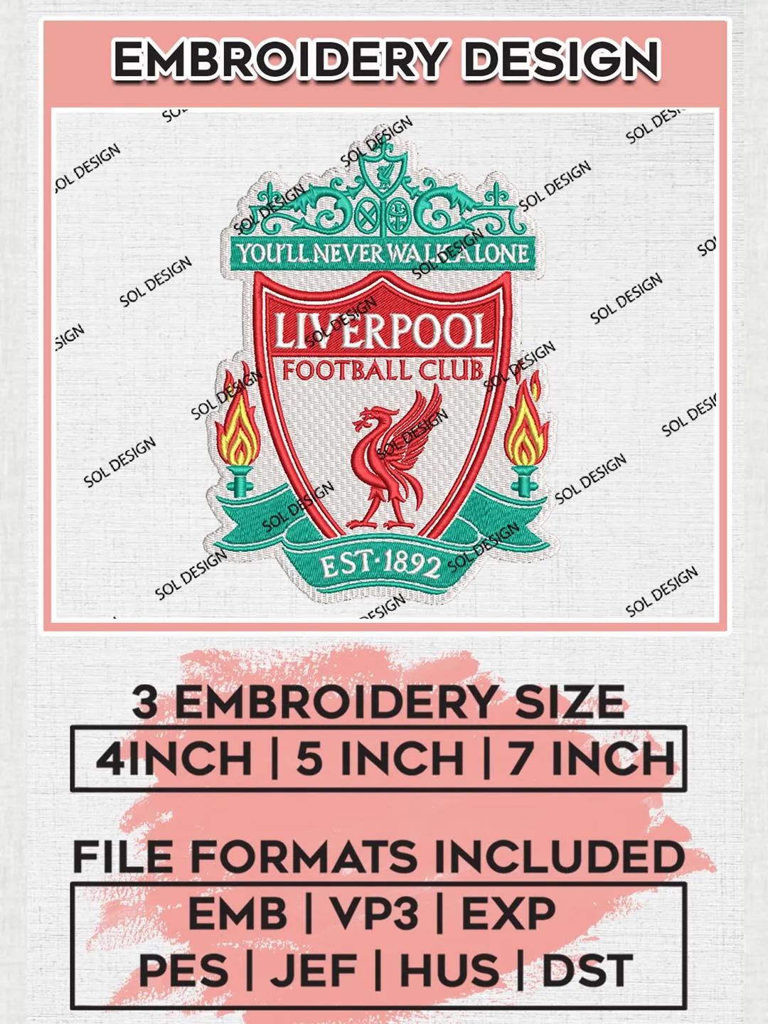 Premier League Machine Embroidery Design Files, Premier League ...