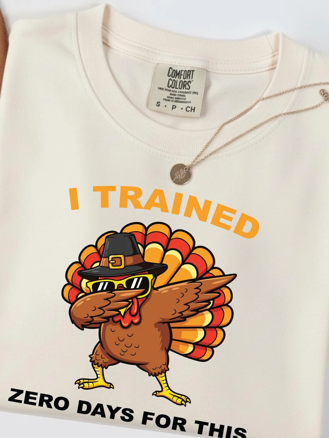 Funny Thanksgiving Comfort Colors T-Shirt | Zero Days Training