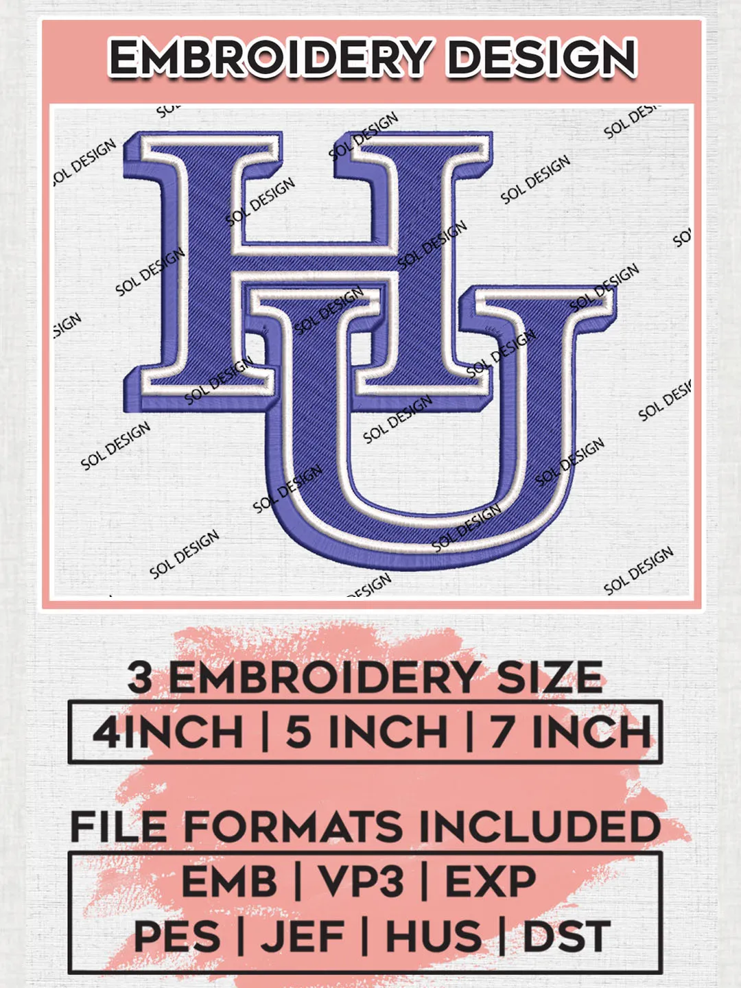 Hampton Pirates Logo Machine Embroidery Design, NCAA Hampton Pirates Embroidery Design Design files, NCAA Embroidery Designs, NCAA Machine Embroidery Designs, Digital Download