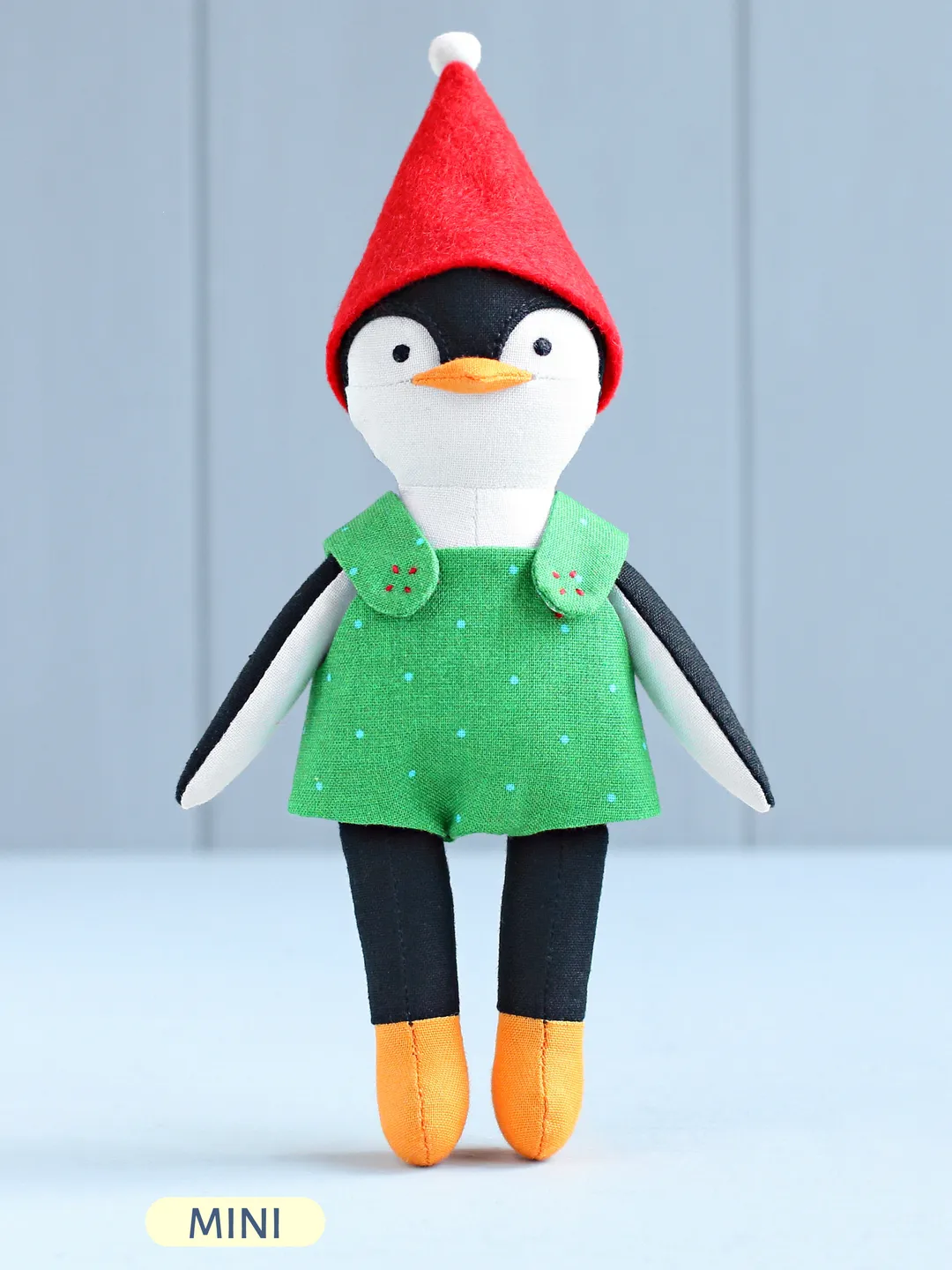 PDF Mini Penguin Stuffed Animal Sewing Pattern
