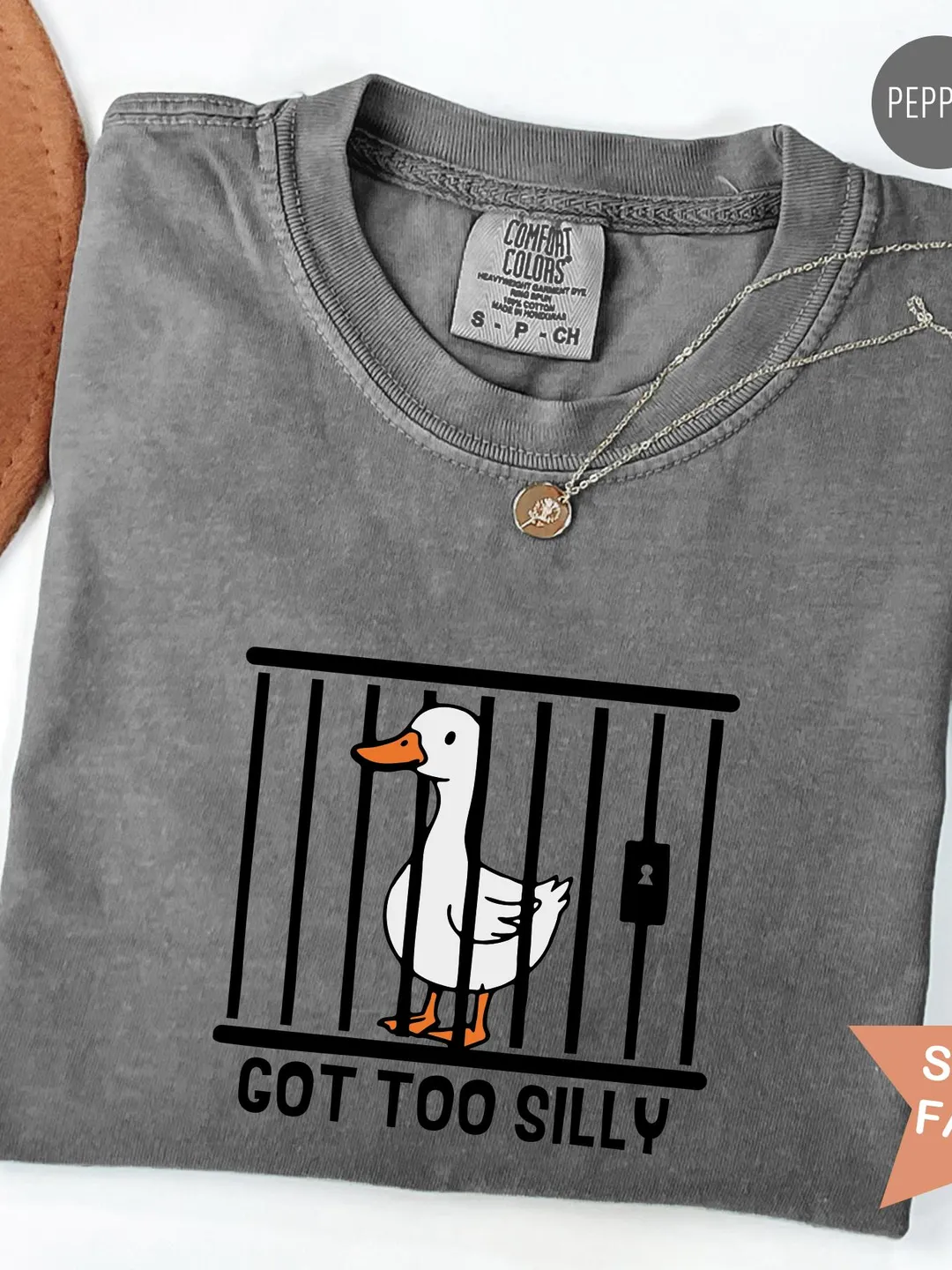 Comfort Colors Goose T-Shirt: Funny Sarcasm Meme Tee