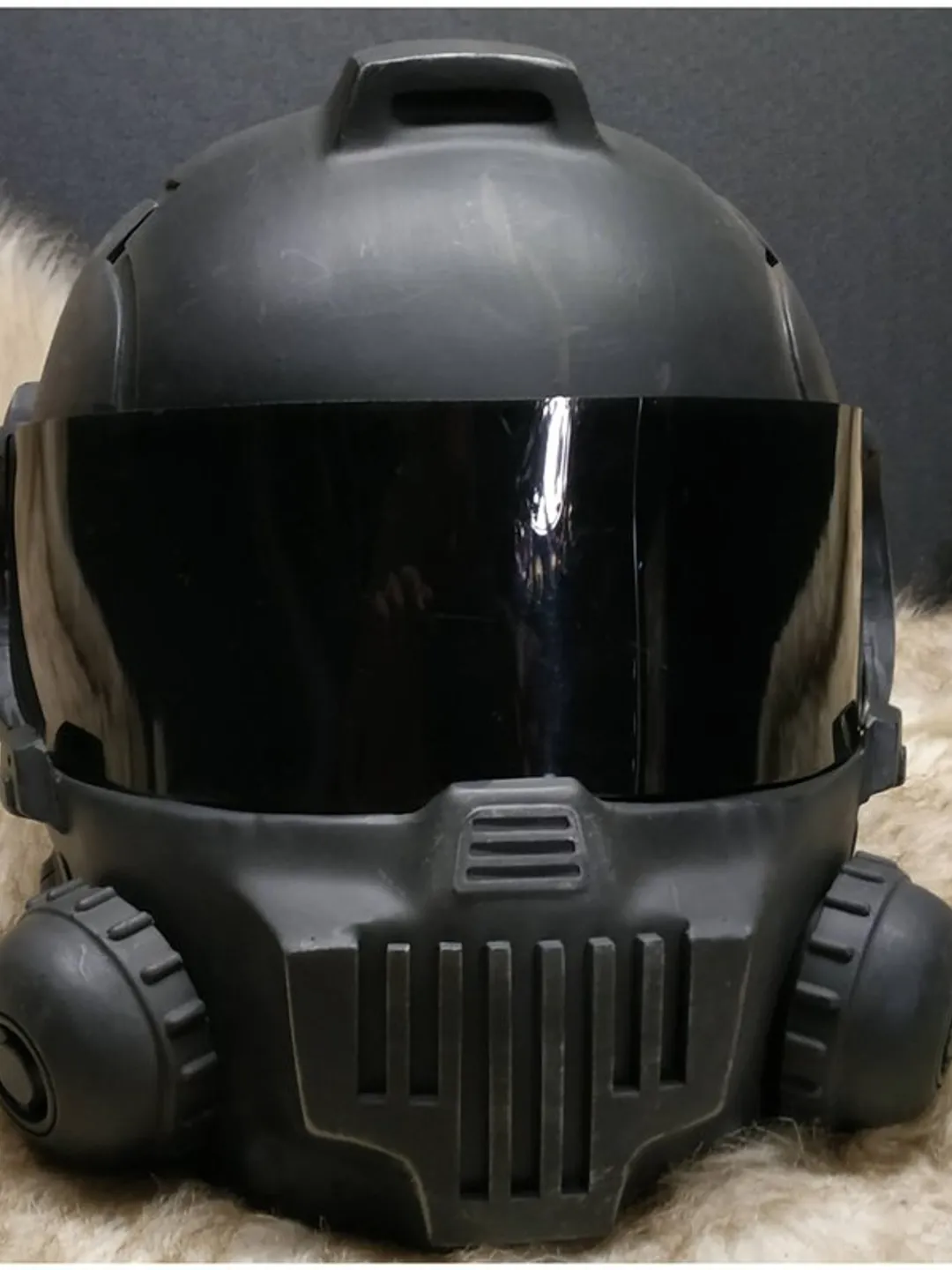 fallout style motorcycle helmet NCR Ranger after item among gamers and fans of post Veteran Ranger Led Helmet -