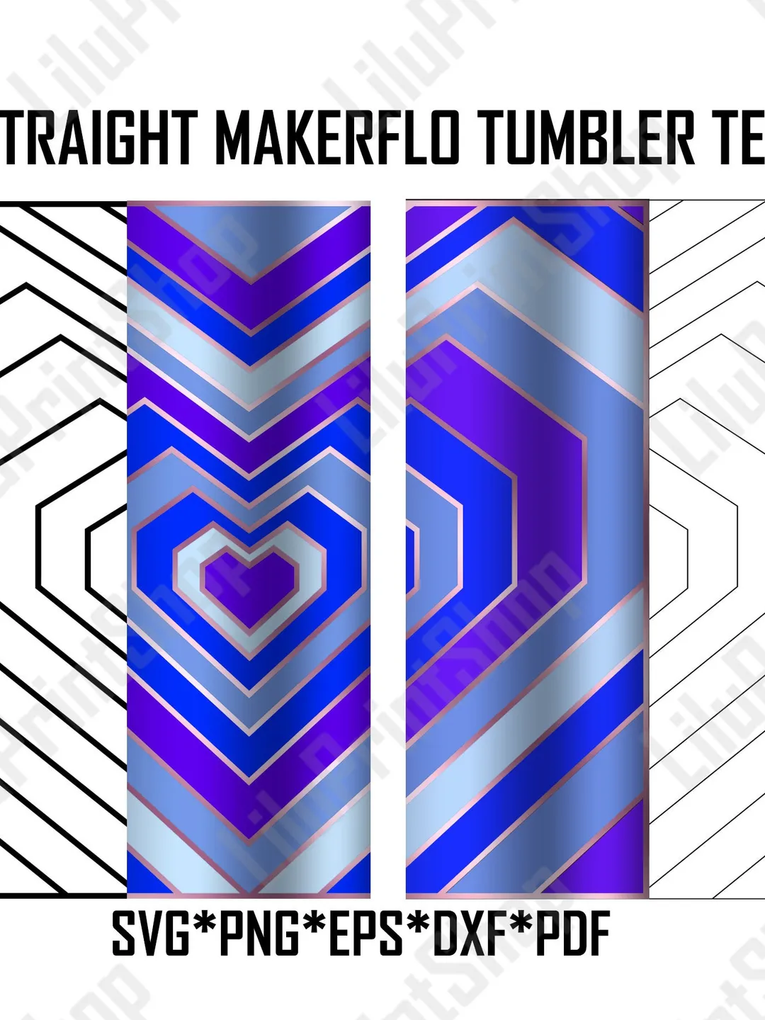 Burst tumbler template SVG Heart burst svg for 20oz Skinny Valentines ...