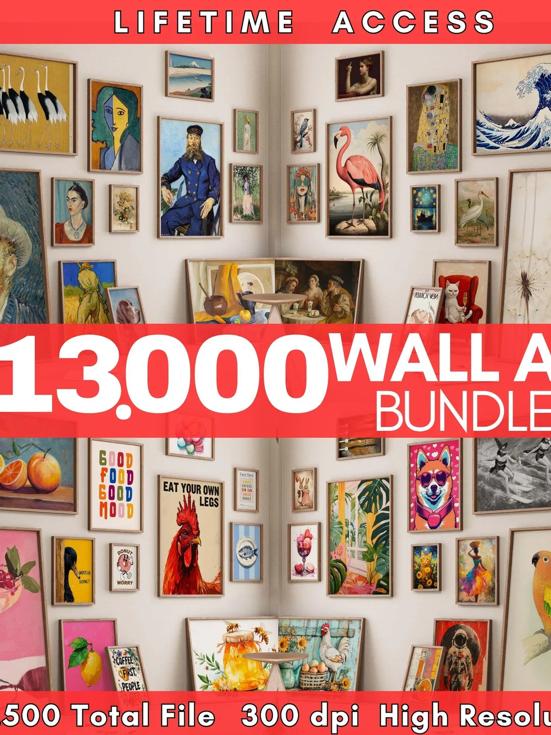 213000 Printable Wall Art Bundle Maximalist Aesthetic Gallery Set Eclectic Posters Trendy Home Decor Big Bundle Digital Download Gift Poster