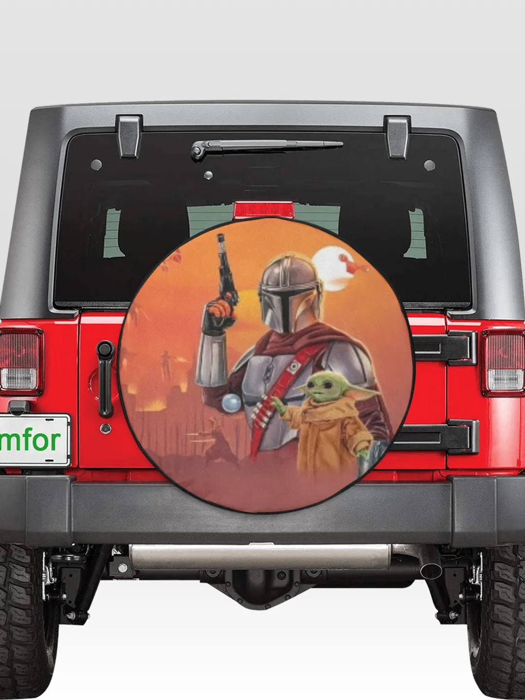 Mandalorian Tire Cover