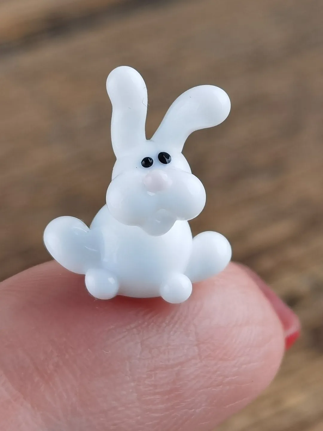 WHITE RABBIT FIGURINE Easter figurines Bunny ornament Easter Bunny decor Rabbit lover gift Rabbit statue Miniature dollhouse easter gifts