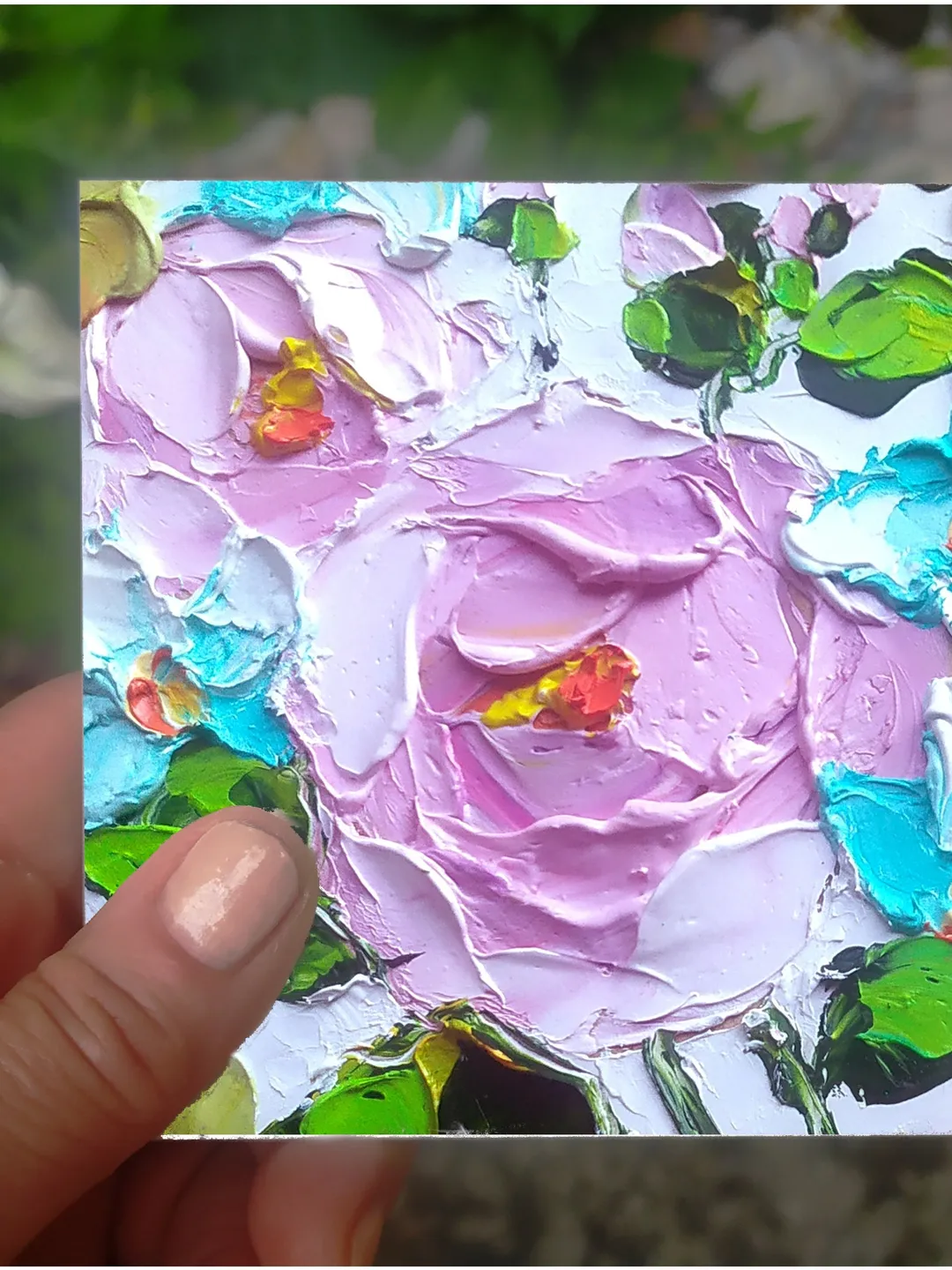 Peony Painting Flowers Original Art Pink Peonies Impasto Oil Painting ...